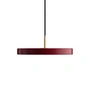 Umage - Asteria Mini lampe LED suspendue, laiton / ruby red