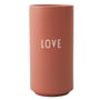 Design Letters - AJ Favourite Vase en porcelaine, Love / nude