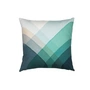 Vitra - Coussin à chevrons, 40 x 40 cm, bleu