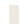 ferm Living - Organic Serviette de bain, 100 x 50 cm, blanc