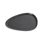 Lind DNA - Curve Stoneware Dinner Assiette, 30 x 26 cm, noir
