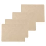 Lind DNA - Set de table Square L , 35 x 45 cm, Nupo sable (set de 4)