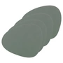 Lind DNA - Set de table Curve L, Nupo vert pastel (lot de 4)