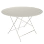 Fermob - Bistro Table pliante Ø 117 cm, gris argile