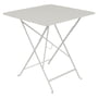 Fermob - Bistro Table pliante, 71 x 71 cm, gris argile