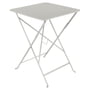 Fermob - Bistro Table pliante, 57 x 57 cm, gris argile
