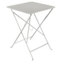 Fermob - Bistro Table pliante, 57 x 57 cm, gris argile