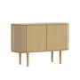 Umage - Treasures Sideboard avec 2 portes, chêne / tressage viennois