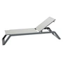 Cane-line - Chaise longue pour la sieste, gris clair