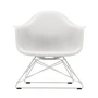 Vitra - Eames Plastic Armchair LAR, blanc / blanc (patins en feutre basic dark)
