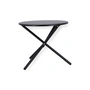 Fiam - Table d'appoint Tris, ø 53 cm, noir