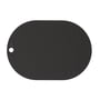 OYOY - Ribbo Set de table ovale, noir (set de 2)