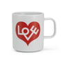 Vitra - Tasse à café, coeur d'amour, cramoisi