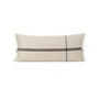 Ferm Living - Calm Coussin, 40 x 90 cm, camel / noir