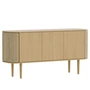 Umage - Treasures Sideboard avec 3 portes, chêne / tressage viennois