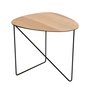 Lind DNA - Curve table d'appoint l, chêne / noir