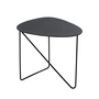 Lind DNA - Curve table d'appoint m, hippo anthracite noir / noir