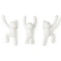 Umbra - Buddy Crochet mural, set de 3, blanc