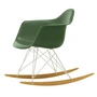 Vitra - Eames Plastic Armchair RAR RE, érable jaunâtre / blanc / forest