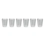 Stelton - Pilastro Verre à boire 0,24 L, transparent (set de 6)