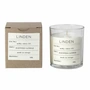 Broste Copenhagen - Bougie parfumée Linden, Ø 8 x H 8 cm, blanc