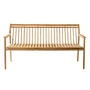 FDB Møbler - M11 Banc de jardin 63,5 x 162 cm, teck
