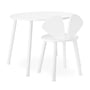 Nofred - Mouse School Set (Junior - Chaise et table), blanc