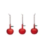 Iittala - Pomme en verre (set de 3), rouge