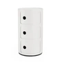 Kartell - système d'éléments modulables Componibili 4988, blanc mat