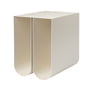 Kristina dam studio - Table d'appoint curved, beige