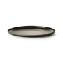 HKliving - Kyoto Assiette, Ø 26 cm, noire