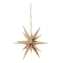 Broste Copenhagen - Venus Pendentif étoile, Ø 20 cm / naturel