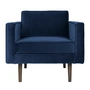 Broste Copenhagen - Wind Fauteuil, insignia blue