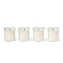 ferm Living - Bougies Scented Avent, blanches (lot de 4)