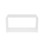Montana - Panton Wire Extended Étagère 34,8 cm, blanc