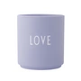 Design Letters - AJ Favourite Tasse en porcelaine, Love / lilas
