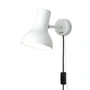Anglepoise - Type 75 Mini Applique murale, alpine white (avec câble)