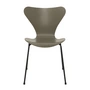 Fritz Hansen - Série 7 chaise, noir / frêne olive green teinté