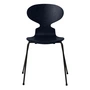 Fritz Hansen - Die Ameise Chaise, frêne teinté midnight blue / piètement noir