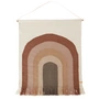 OYOY - Tapisserie Follow the Rainbow, chocolat