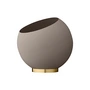 AYTM - Globe Pot de fleurs, Ø 37 x H 32,3 cm, taupe