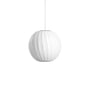 Hay - Pendentif Nelson Ball Crisscross Bubble S, Ø 32 x H 30,5 cm, blanc cassé