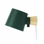 Normann Copenhagen - Rise Applique murale, vert pétrole