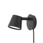 Muuto - Tip Applique murale LED, noir