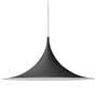 Gubi - Semi Lampe suspendue, Ø 60 cm, noir