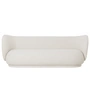 Ferm Living - Rico Canapé, 3 places, off-white ( Bouclé )