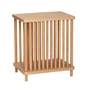 Hübsch Interior - Table d'appoint à traverses H 42 cm, 37 x 27 cm, chêne
