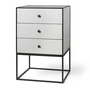 Audo - Frame Sideboard 49 (y compris 3 tiroirs), gris clair