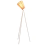 Northern - Oslo Wood Lampadaire, beige / métallique