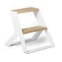 Frederik Roijé - Split Step Escabeau, chêne massif / blanc